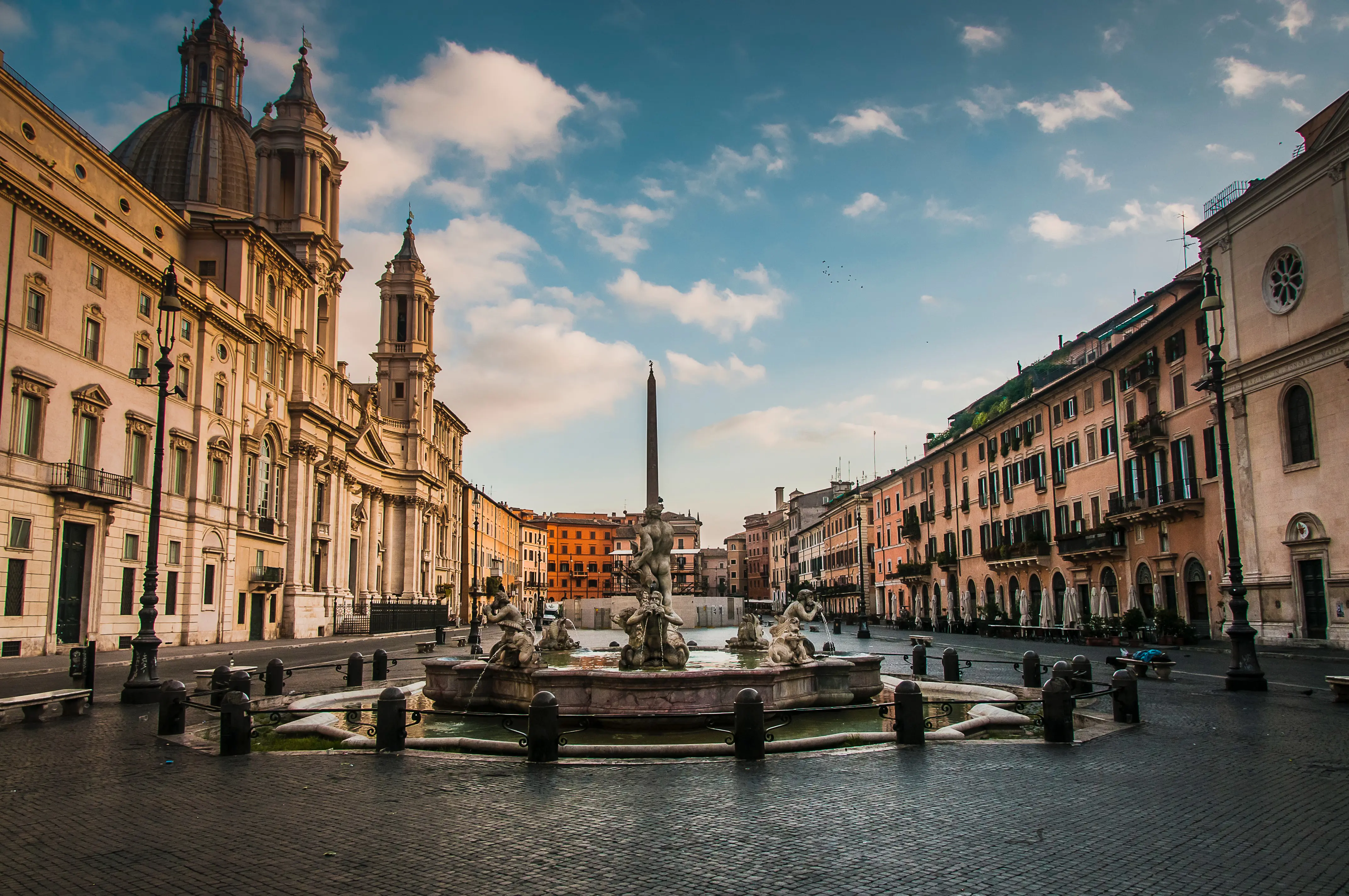 piazza Navona downtown rome