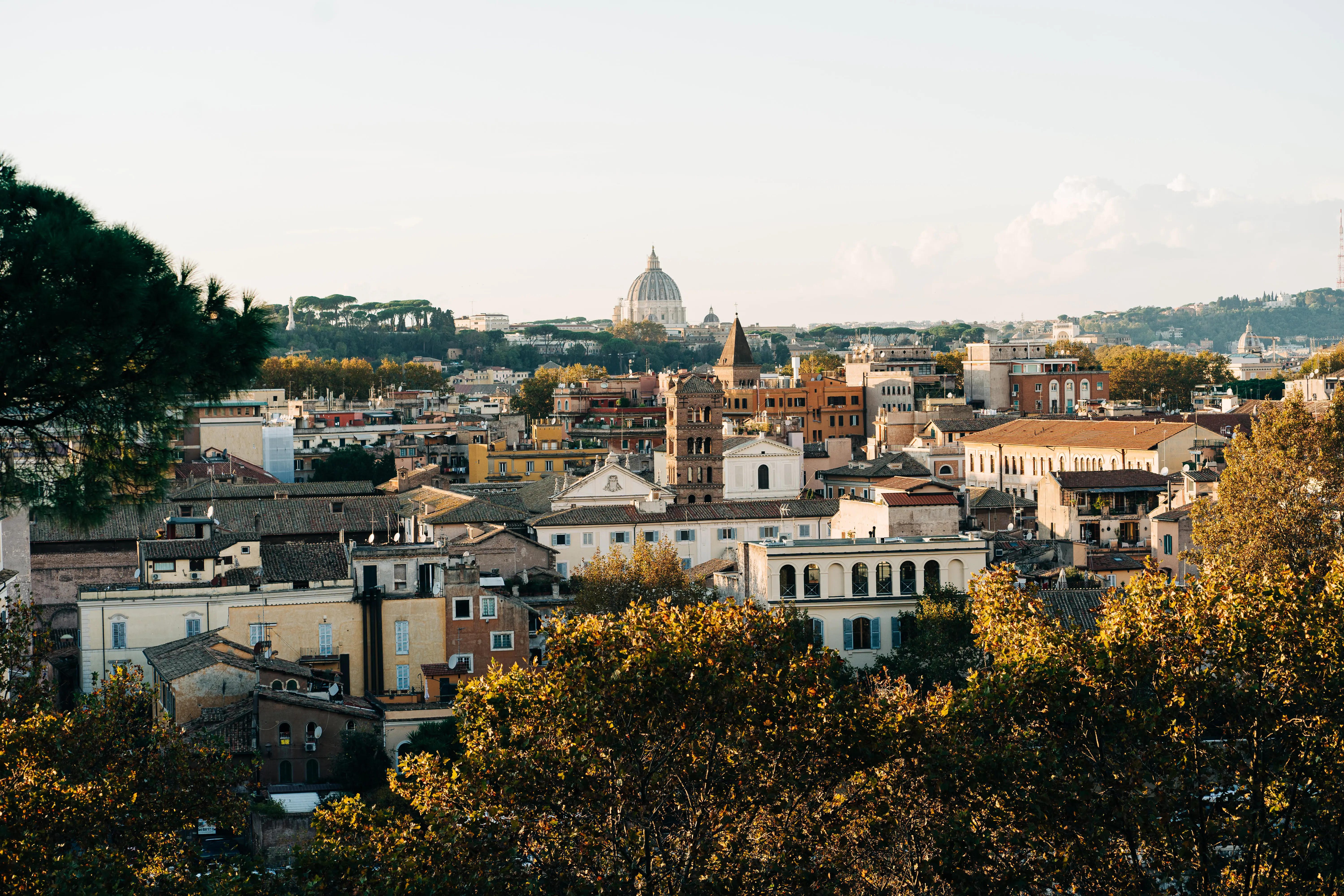 Panorama View for Couple Trip in Rome