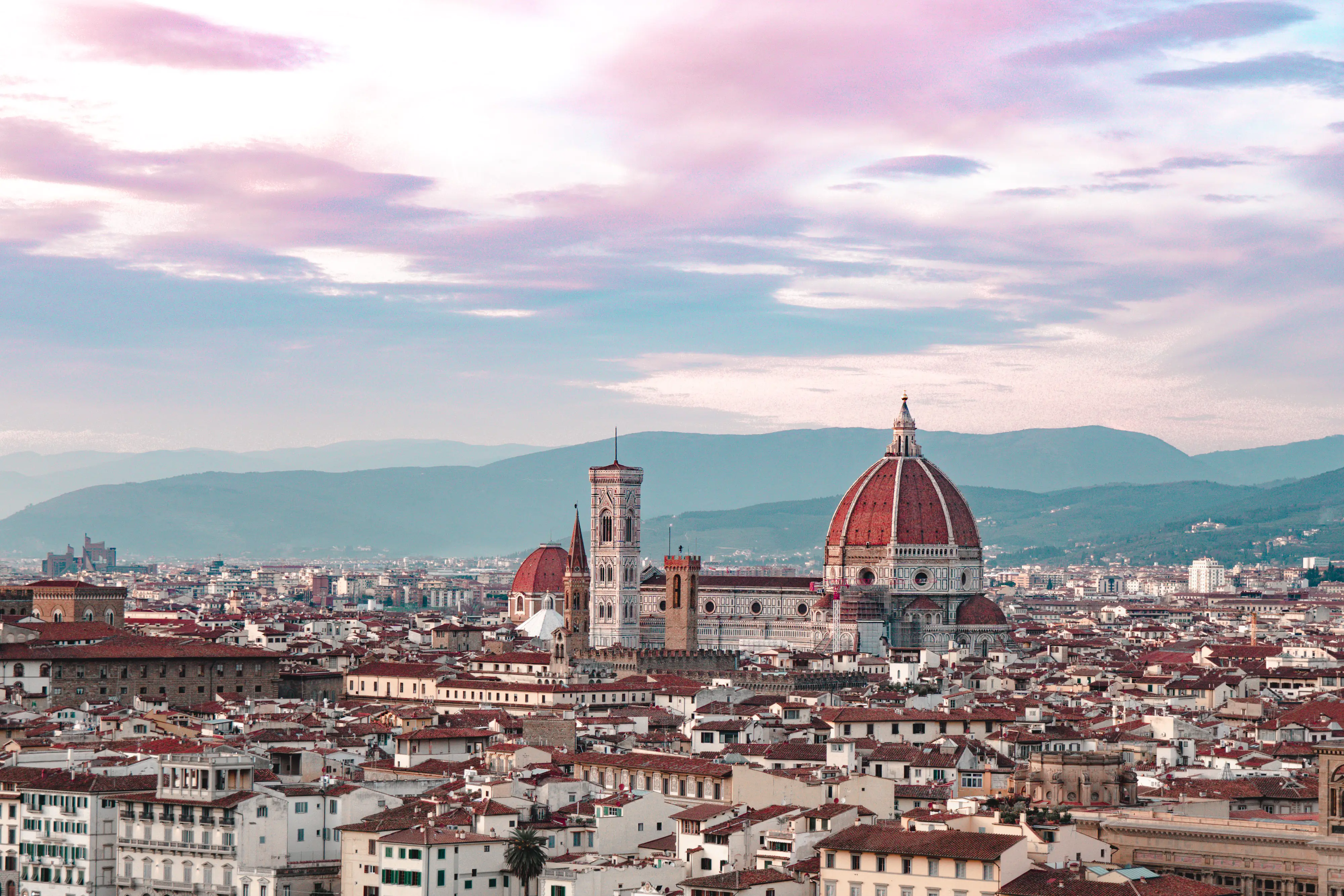 Panorama Florence Italy