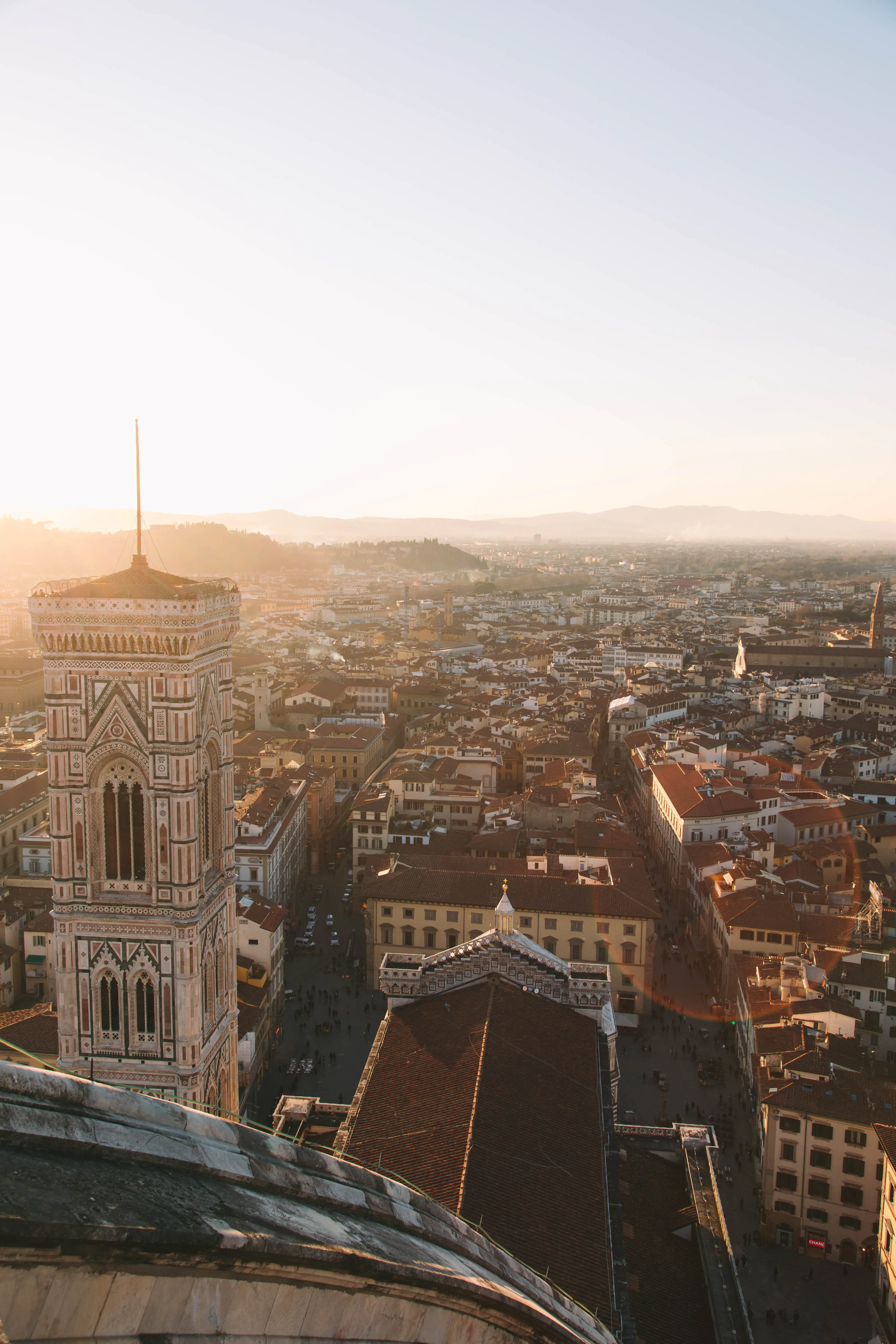 Romantic view Florence