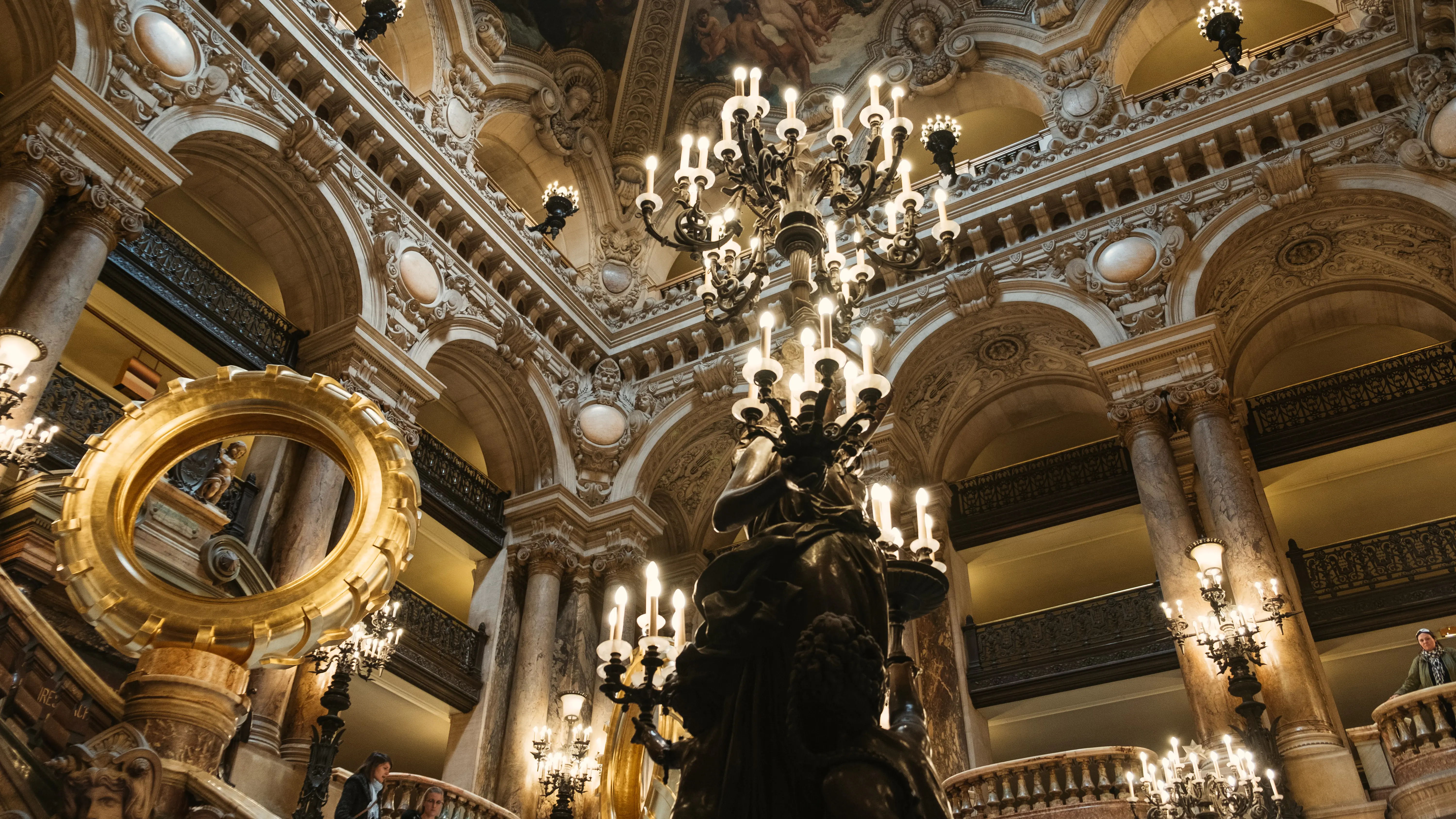 Inside Garnier Opera